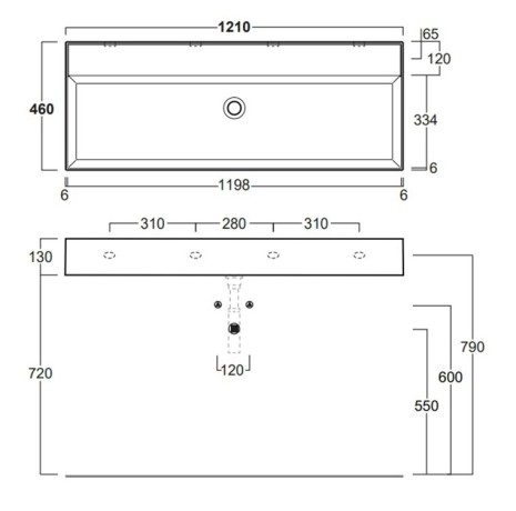 Раковина SIMAS AGILE подвесная или накладная без отверстия цвет белый AG121