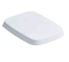 Сиденье с крышкой SIMAS EVOLUTION с микролифтом цвет белый петли хром EVO004