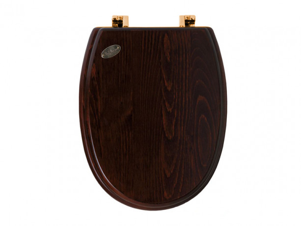 Сиденье с крышкой SIMAS ARCADE цвет орех бронза AR005BR