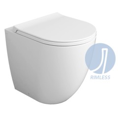 Унитаз SIMAS VIGNONI XS напольный приставной безободковый цвет белый VI26