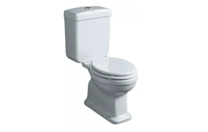 Бачок SIMAS LONDRA на чашу унитаза моноблок в комплекте с механизмом слива цвет белый бронза LO922/D21BR