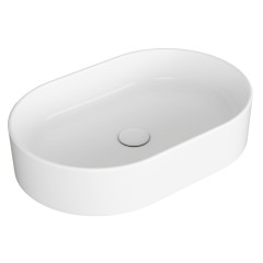 Раковина SIMAS FOLIO накладная без отверстий цвет белый FO02