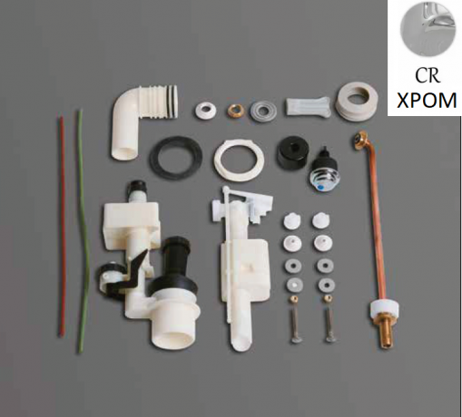 Механизм слива SIMAS для моноблочного бачка D22CR