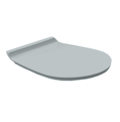 Сиденье с крышкой SIMAS VIGNONI с микролифтом быстросъемное цвет tela matt петли хром VI004.TM