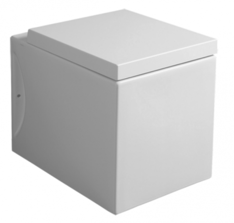 Унитаз SIMAS FROZEN напольный приставной цвет белый FZ01