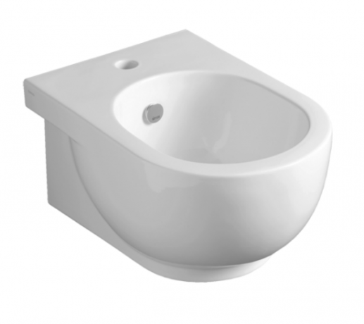 Биде SIMAS E-Line подвесное с одним отверстием цвет белый EL19/F85