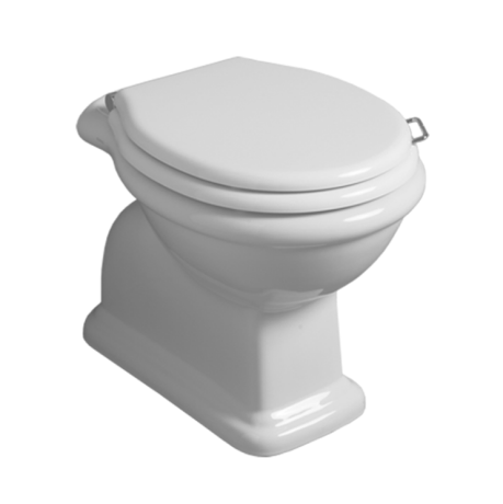 Унитаз SIMAS LANTE напольный приставной или к бачку с вертикальным сливом цвет белый LA01