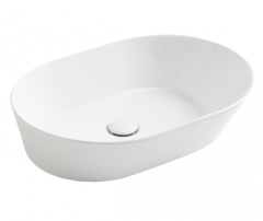 Раковина SIMAS WAVE накладная без отверстий цвет белый WA02