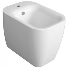 Биде SIMAS HENGES Напольное приставное с одним отверстием цвет белый HE04/F91