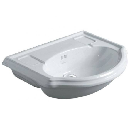 Раковина SIMAS ARCADE полувстраиваемая без отверстий цвет белый AR835.0