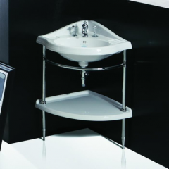 Консоль SIMAS ARCADE угловая напольная цвет хром 1011CR