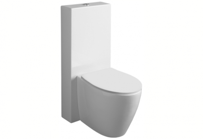 Унитаз SIMAS LFT Spazio напольный приставной цвет белый LFT20