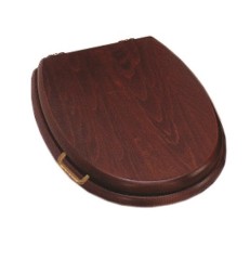 Сиденье с крышкой SIMAS LANTE с микролифтом цвет орех бронза LA009BR