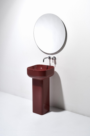 Раковина SIMAS BALLOON накладная без отверстий цвет белый BA03