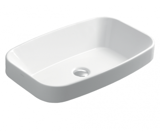 Раковина SIMAS BADEN BADEN накладная без отверстий цвет белый BB11