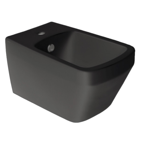 Биде SIMAS BADEN BADEN подвесное с одним отверстием цвет черный матовый BB19/F85.NM