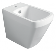 Биде SIMAS BADEN BADEN Напольное приставное с одним отверстием цвет белый BB04/F91