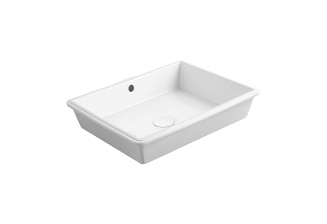 Раковина SIMAS AGILE под столешницу без отверстий цвет белый S59