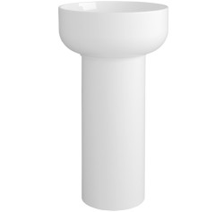 Колонна SIMAS BALLOON напольная цвет белый CN301 слив в пол