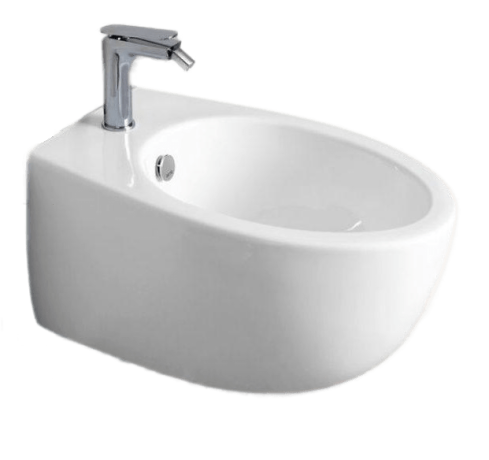 Биде SIMAS BORMIO подвесное с одним отверстием цвет белый BR19/F85